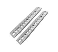 Rampe de Chargement en Aluminium Pour Tracteur Capacité 2722kg 213x35,5cm 2PCS