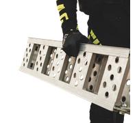 Rampe de Chargement Pliable Proworks 180x21 cm Or