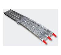 Rampe de chargement pliante moto aluminium jusqu'a 340 kg 220 x 28 cm gris Gris G