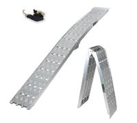 Rampe De Chargement Pour Moto En Aluminium 226 Cm 680 Kg, Rabattable