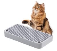 Rampe de Chats pour litière Riche de litière Chats surélevée pour boîtes, Tapis Nettoyage Facile Lavable avec étapes Fonction Filtre adaptées aux Petits et aux âgés