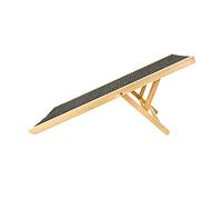 Rampe de Chien en Bois, échelle d'escalade en glissière réglable en Hauteur, canapé-lit Premium New Zealand Pine Construction Robuste Rampe de Rampe de Compagnie (Taille: env. 100x43cm / 39.4x16,9