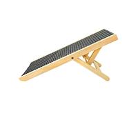 Rampe de Chien en Bois, échelle d'escalade en glissière réglable en Hauteur, canapé-lit Premium New Zealand Pine Construction Robuste Rampe de Rampe de Compagnie (Taille: env. 70x35cm / 27,6x13,8