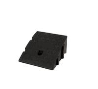 Rampe de cross de voiture Rampes d'allée de roue de voiture rampes de bordure de pneus portables rampe de seuil robuste for accessoires de vélo de camion de remorque de voiture(Black 25x27x11cm)