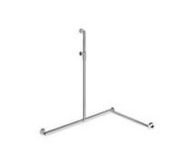Hewi Rampe de douche System 900 900.35M30240 1250 x 1185 x 765 mm, version droite, chromé
