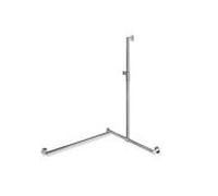 Hewi Rampe de douche System 900 900.35M30740 1250 x 765 x 965 mm, version gauche, chromé