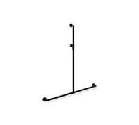 Rampe de douche Hewi System 900 900.35M43260CV 1250 x 1185 mm, revêtement par poudre noir mat profond