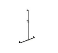 Rampe de douche Hewi System 900 900.35M46060ER 1250 x 457 mm, revêtement par poudre noir mat profond