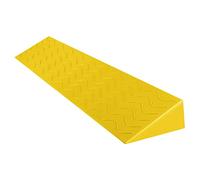 Rampe de fauteuil roulant portable antidérapante - Idéal pour une utilisation en intérieur, accès au seuil pour scooters et robots mobiles, solution d'entrée de salle de bain et de porche