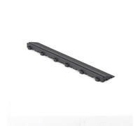 Rampe de Finition (ou Bordure de Finition) Femelle - Coloris Gris Anthracite - pour Dalle de Sol clipsable CLIC & Dalle série Classic, Dall-Plane et Dall-Grip.