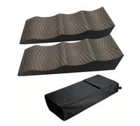 Rampe de Levage Voiture Rampes de nivellement for Caravane, capacité Charge 10 tonnes, 3 marches, Portables, en Plastique, for pneus Voiture, Camping-Car