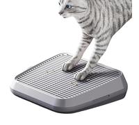 Rampe de litière pour chat - ABS 35 x 31 cm | Table de contrôle universelle en hauteur inclinée | Tapis filtrant double couche pour éviter les éclaboussures et le suivi pour canapé, escalier et