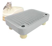 Rampe de litière pour chat avec fonction de filtre - Marchepied pour litière pour chat âgé | Marchepieds anti- pour déjections canines pour intérieur ou extérieur, maison, appartement, salon