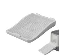 Rampe de litière pour Chats - Station d'escalier réglable 1100g, Pas de 35x44x8cm étape de Receveur de déchets, Aide à l'escalade Stable, Solution d'entrée Confortable | Accessoire de Compagnie utile