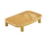 Rampe De Litière - Tabouret De Rangement Portable, Trappeur De Lavage Facile Léger, Étape De Pédale De Chat À Double Couche | Parfait Pour Le Salon Du Dortoir À Usage Plat Pour L'hygiène Des Chaton, E