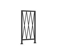 Rampe de Main Courante D'escalier Démontable Garde-corps de Grenier Intérieur de Villa Procédé de Peinture Anticorrosion Cadre en Fer Épaissi Capacité de Charge Élevée 1 Unité
