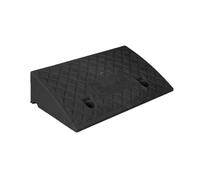 Rampe de Marche élargie Noire, Coussin Triangulaire résistant à l'usure for Plaque de Transition de seuil de Porte, élimine la différence de Hauteur de seuil de Porte.(50 * 38 * 15cm)