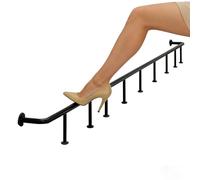 Rampe de pied robuste avec supports de montage au sol pour intérieur et pub