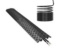 Rampe de plancher de protection de câble d'extension | Housse pour lignes électriques extérieures pour allée extérieure, trottoir, garage, jardin, bureau, hôtel, route
