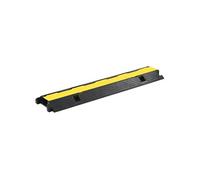 vidaXL Rampe de protection de câble 1 canal caoutchouc 100 cm 142832