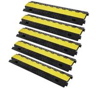 Rampe De Protection De Câble-Vevor -121,9 X 243,8 X 101,6 Cm-Charge 10000 Kg -Avec Couvercle Supérieur Rabattable- Pour Routes