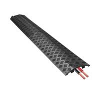 Rampe de protection de câbles pour sol de câble d'extension | Housse pour lignes électriques d'extension pour entrée trottoir, garage, jardin, bureau, hôtel, route, couloir