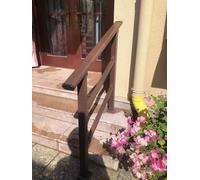 Rampe de sécurité d'escalier pour personnes âgées, rail d'aide antidérapant pour marches extérieures, terrasses en béton et en bois, support monté au sol