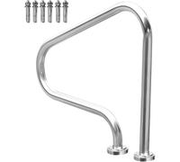 Rampe de sécurité pour piscine en acier inoxydable 304, rampe de piscine humanisée, capacité de charge de 250 lb