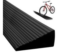 Rampe de Seuil 1.6cm 500kg 100x5.5cm Noir pour Fauteuil et Robot Aspirateur
