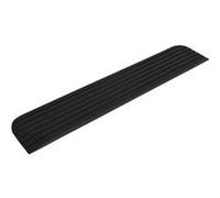 Rampe de seuil 110x21x2,5 cm Caoutchouc Noir G