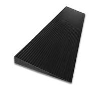 Rampe de seuil Andes en caoutchouc recyclé antidérapante et accessible 90 x 20 x 3 cm