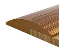 Rampe de seuil,bande de transition au sol,rampe for fauteuil roulant,bande de transition moquette-carrelage,matériau en caoutchouc,for bordures moquette/carrelage(Brown2,4.5cm)