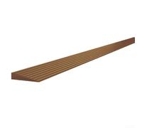 Rampe de seuil de garage accessible en fauteuil roulant de 3 m pour une assistance fiable à la mobilité dans les entrées de la maison (marron peu profond)