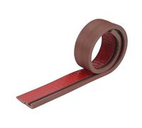 Rampe de seuil de porte - 90 x 7,5 x 1 cm / 1,5 cm / 2 cm - En PVC - Pour fauteuil roulant, déambulateur ou scooter - Marron - 1 cm