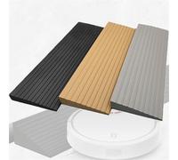 Rampe de seuil de porte, auto-adhésive for fauteuil roulant, surface antidérapante, en caoutchouc for fauteuil roulant, déambulateurs ou scooter(Black-N70,30cm)