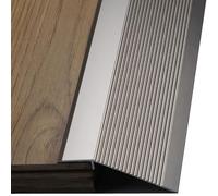 Rampe de seuil en Aluminium, Bande de Transition de Sol, Rampe antidérapante pour Fauteuil Roulant, réducteur de seuil de Sol pour Portes, Scooters, Bagages Robots, flûte de Bordure de Porte d'entrée