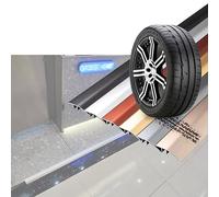 Rampe De Seuil En Aluminium Pour Une Pente De Seuil De 7-15mm, T Forme Profil De Compensation D'entrée Bande De Seuil De Porte De Sol, Barre De Seuil Réducteur Couverture D'écart De Plancher