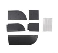 Rampe de seuil pour robot de nettoyage, pour DJI pour ROMO S/A/P, antidérapante avec rainure antidérapante, utilisation universelle pour portes, entrées et franchissement d'obstacles