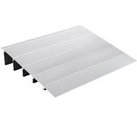 Rampe de seuil- Rampe d'accès en aluminium- 69 x 86,4 x 12,7 cm - Capacité 362,8 kg - Antidérapant - Design modulaire - Rampe de trottoir - Rampe en alliage d'aluminium
