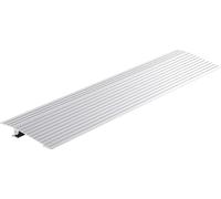 Rampe de seuil VEVOR 18,3 x 86,4 x 2,5 cm Rampe pour fauteuil roulant 362,8 kg de capacité de charge Rampe d'accès en alliage d'aluminium Rampe de trottoir design modulaire Rampe de seuil antidérapant