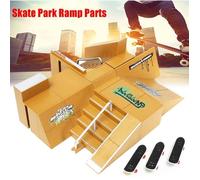 Skate Parc Rampe + 3x Finger Doigt Skateboard Planches à roulettes Jouet 92D