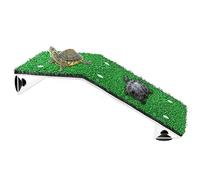 Rampe de tortue de pelouse, plate-forme solaire de tortue de pelouse Tortue, Plate-forme solaire de tortue, échelle d'escalade amphibie Accessoires d'habitat de tortue - Plate-forme suspendue pour