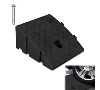 Rampe de trottoir haute portable pour allée, trottoir, moto, scooter, voiture, avec 2 boulons d'extension (1, hauteur - 13 cm)