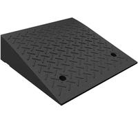 Rampe de trottoir universelle en caoutchouc, portable, robuste, antidérapante, pour fauteuils roulants, voiture, camion, vélo et chariots - Accessoire pour allée, trottoir et garage, marche facile