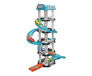 Rampe de voiture de course - Rampe de course interactive, kit de piste de montage de véhicule, activité de jeu en plein air, cadeau pour , divertissement, apprentissage de la circulation, jeu