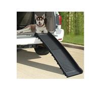Rampe de voiture pliable pour chiens Noir 155,5x40x15,5 cm noir G