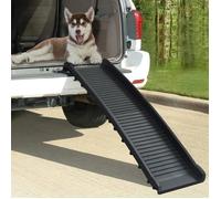 Rampe de voiture pliable pour chiens - vidaXL - Noir - 155,5x40x15,5 cm