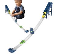Rampe De Voiture Pour - Jouet Rampe De Voiture, Jouet De Piste Pour Autos, Jouets Pour Autoroute Catapulte, Jouets De Course Automobile Avec 2 Mini Voitures, Course