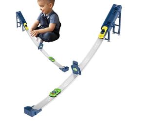Rampe De Voiture Pour - Jouet Rampe De Voiture, Jouet De Piste Pour Autos, Jouets Pour Autoroute Catapulte, Jouets De Course Automobile Avec 2 Mini Voitures, Course