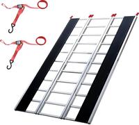Rampe de voiture Rampe pliante Rampe en aluminium Rampe de chargement triple 680kg Déchargement